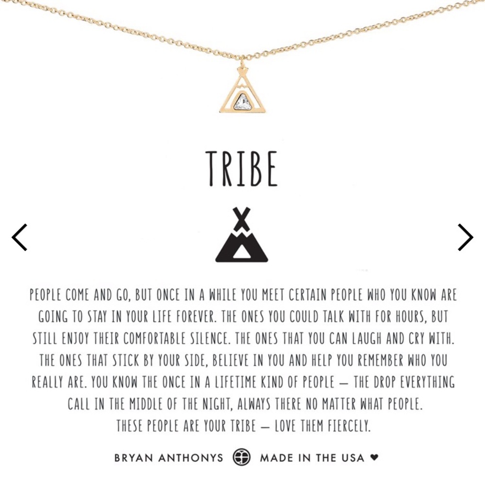 Bryan Anthony gold Tribe Necklace